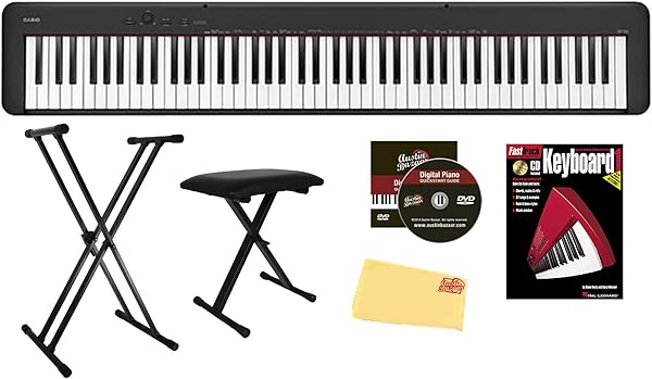Casio 88 Key Compact Digital Piano Blk With Stand
