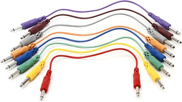 Hosa Effects Pedal Patch Cord - 6 Pack