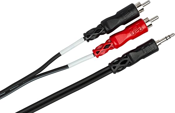 Hosa 6 Ft Stereo Breakout 3.5Mm Trs - Dual Rca