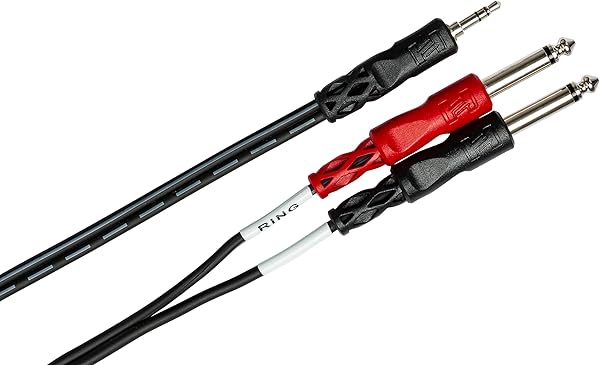 Hosa 3.5Mm Trs To 1/4"Trs 10 Ft Ipod Connection