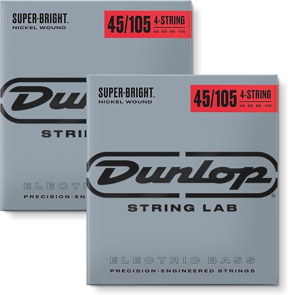 Dunlop String Bass-Nickle Medium 4/Set