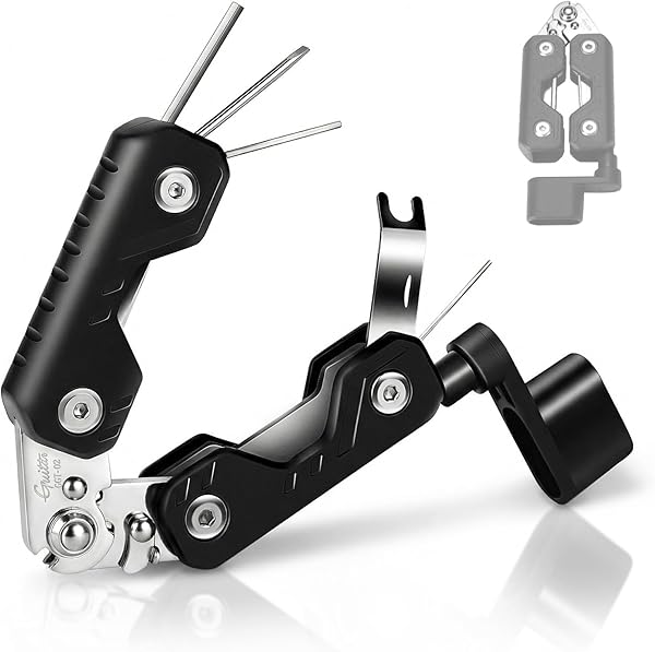 Guitto Metal Capo Bronze With Bridge Pin Puller