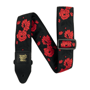 Ernie Ball Jacquard Strap - Tango Rose