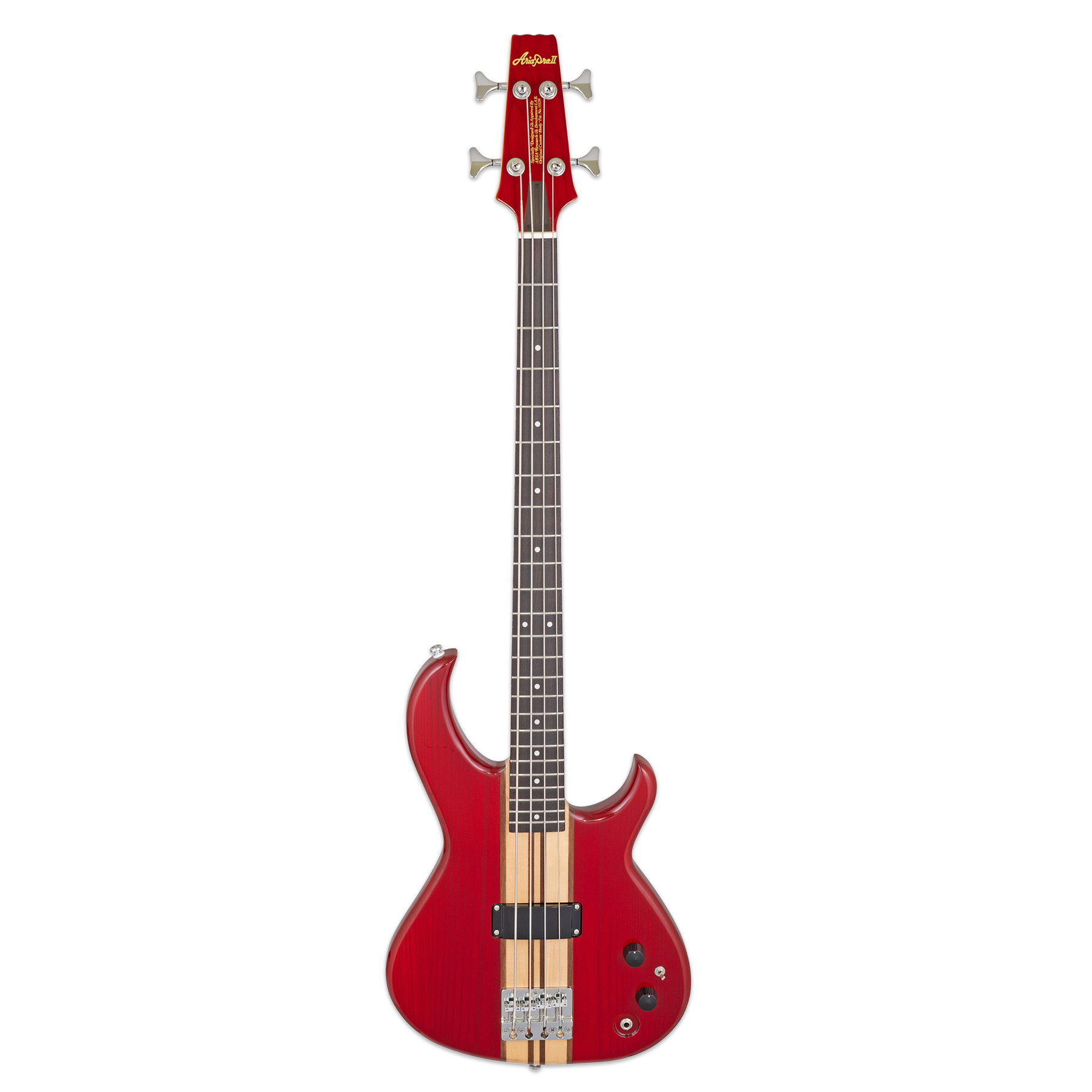Aria Sb-700 Bass Padauk Red