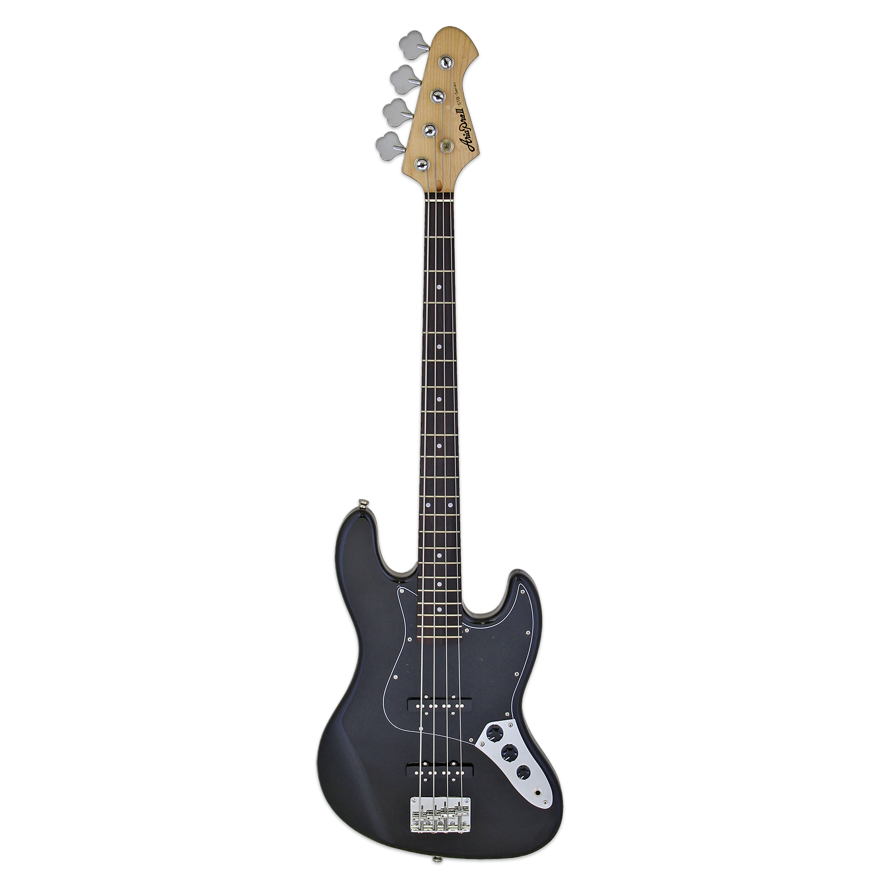 Aria Pro Ii Elect Jazz Bass Guitar Black